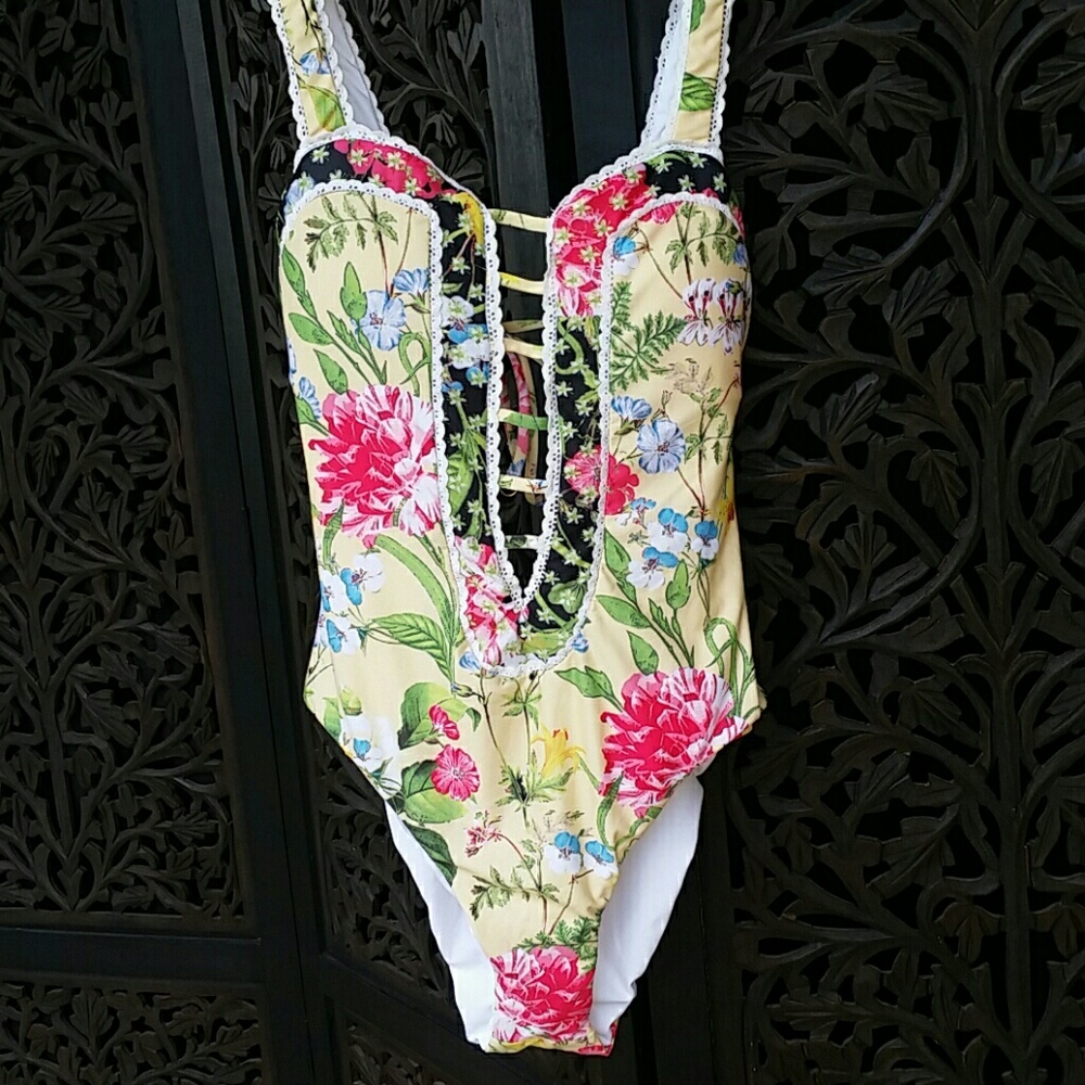 Isabella Rose Sweet Surrender OnePiece Plunge Suit